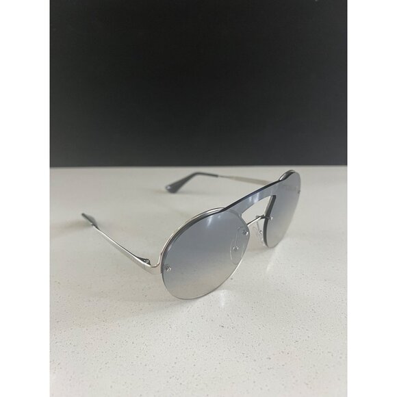 PRADA 36MM Mirrored Round Sunglasses - Picture 2 of 11